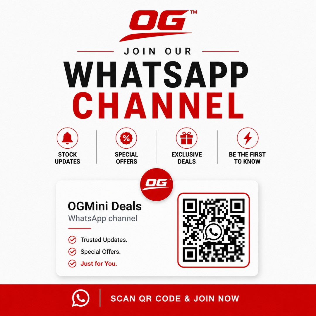 Scan to join the OGMini Deals WhatsApp Channel