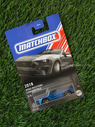 Ford Mustang Convertible 2018 | Matchbox