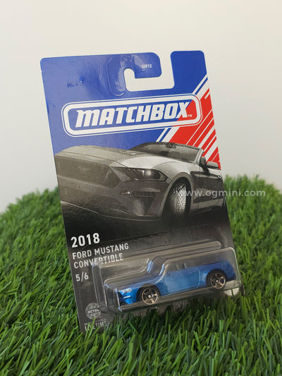 Ford Mustang Convertible 2018 | Matchbox