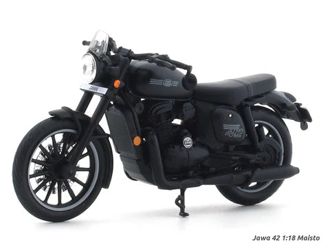 Jawa 42 Allstar Black | 1:18 Licensed Model