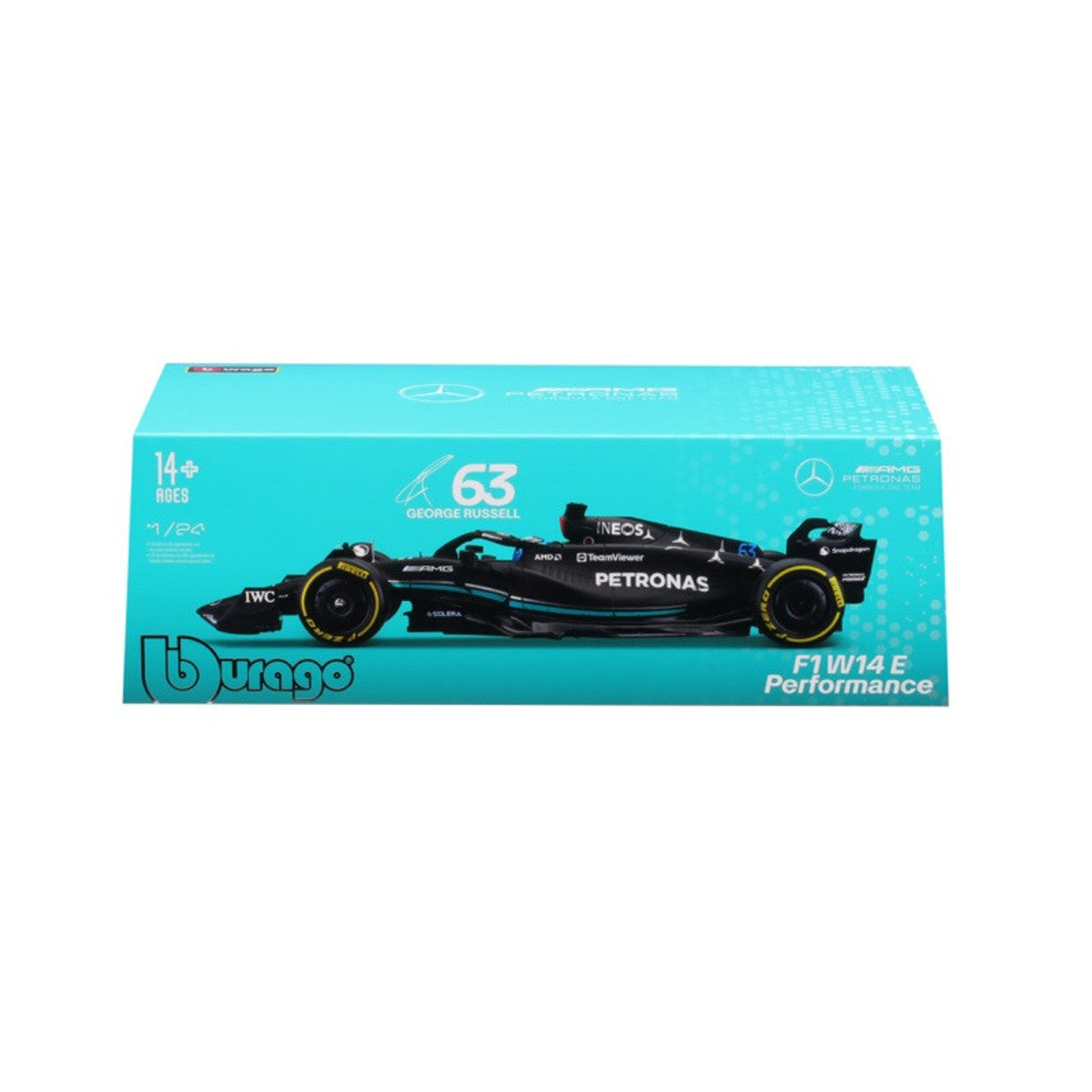 Mercedes Benz AMG W14 E 1:24 Licensed Model